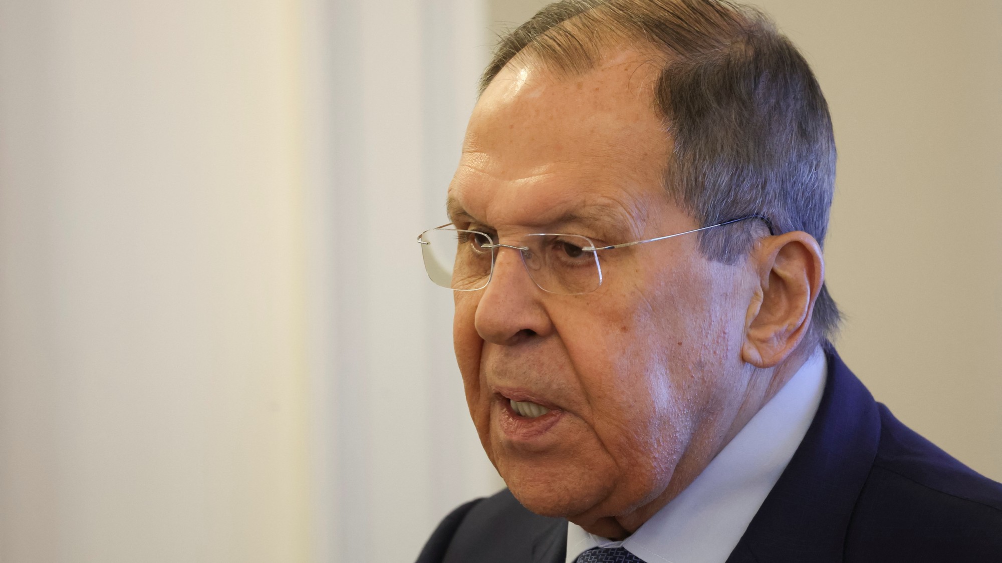 Ruský minister zahraničných vecí Sergej Lavrov, Maxim Shipenkov/ REUTERS