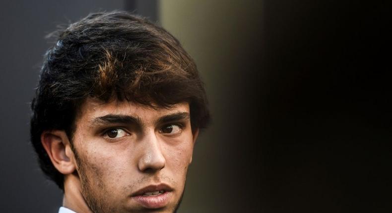 Atletico Madrid's Joao Felix is yet to play a minute for Portgual at Euro 2020 Creator: PATRICIA DE MELO MOREIRA