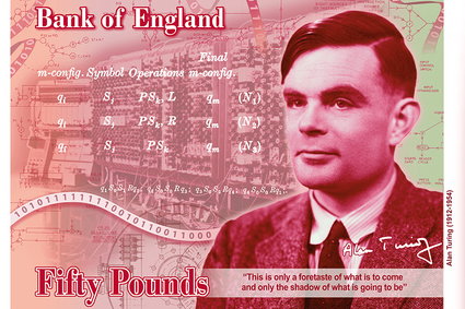 Będzie nowy banknot 50-funtowy, a na nim Alan Turing