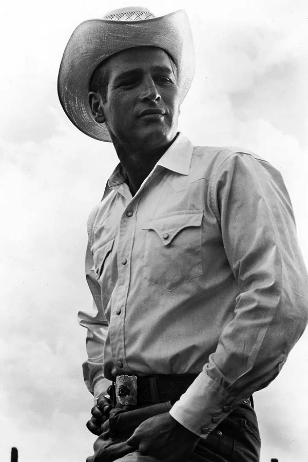 Paul Newman jako Hud Bannon w filmie "Hud, syn farmera" (1963)