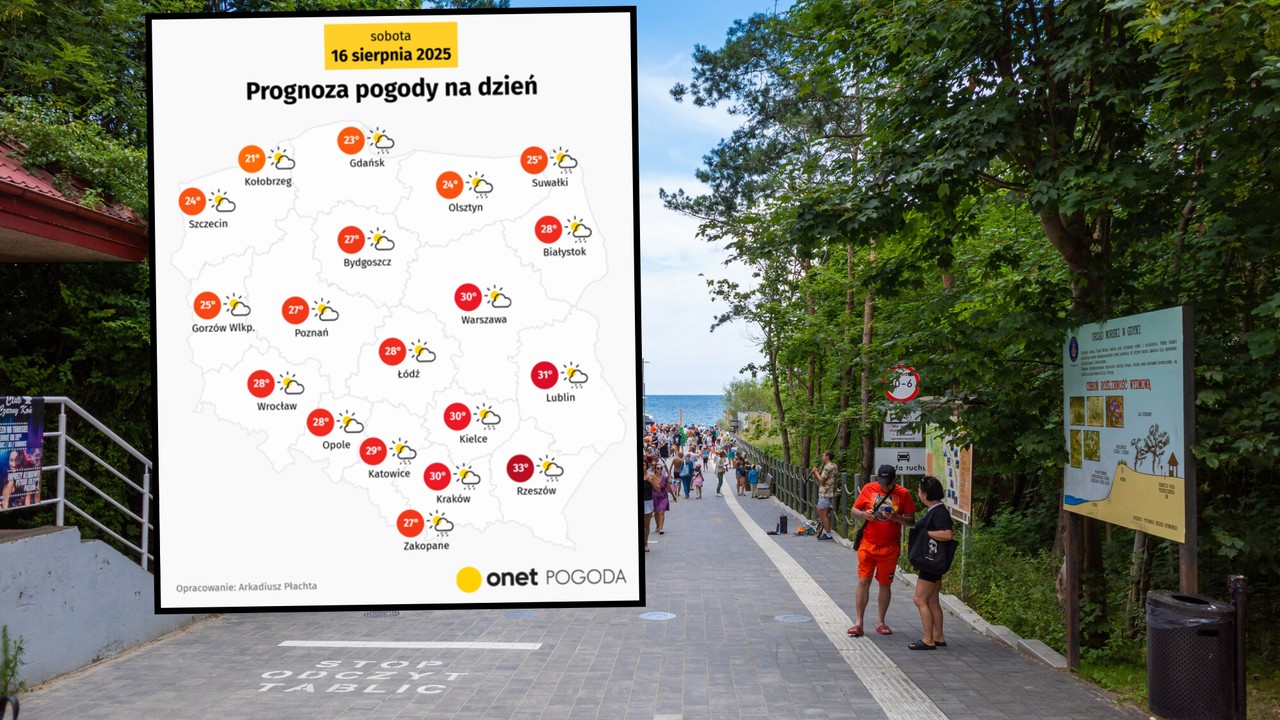 Polska na progu nagłej zmiany pogody. Dziś upały i bezchmurne niebo już nie dla wszystkich