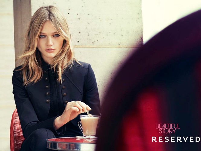 Sasha Pivovarova w kampanii Reserved – kolekcja jesień-zima 2011/2012