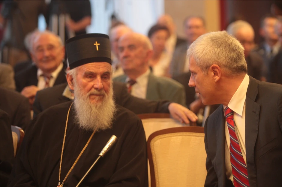 Sa predsednikom Srbije Borisom Tadićem