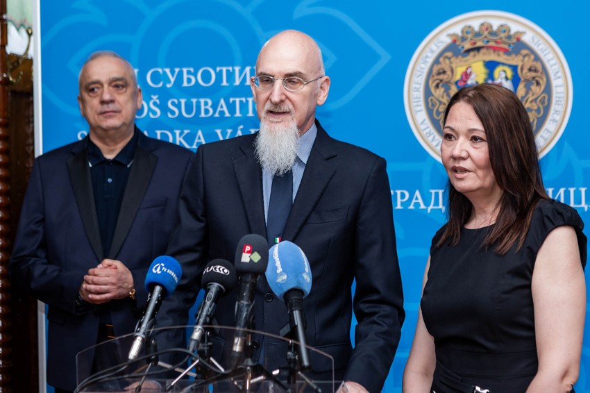 Gradonačelnik Subotice Stevan Bakić se sastao sa ambasadorom Italije Lukom Gorijem