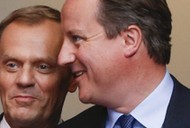 David Cameron Donald Tusk