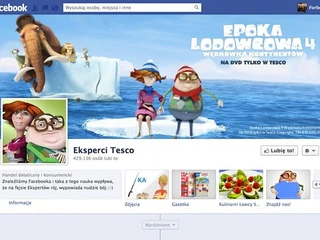 Tesco na Facebooku