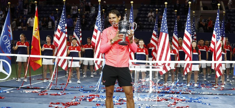 US Open: 16. wielkoszlemowy tytuł Nadala i trzeci w Nowym Jorku