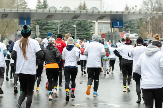 Bieg "Policz się z cukrzycą" w Poznaniu fot. Codzienny Poznań / B. Garba