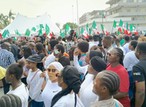Protesters block East-West road in Rivers, demand action on poverty & hunger