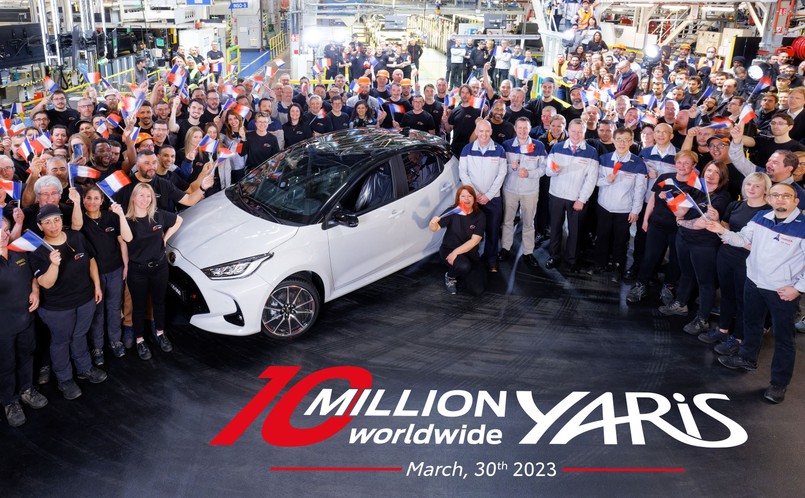 Toyota sprzedała na świecie 10 mln modelu Yaris