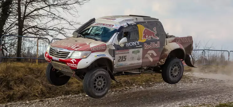 Dakar 2014: Fruwająca Toyota Adama Małysza