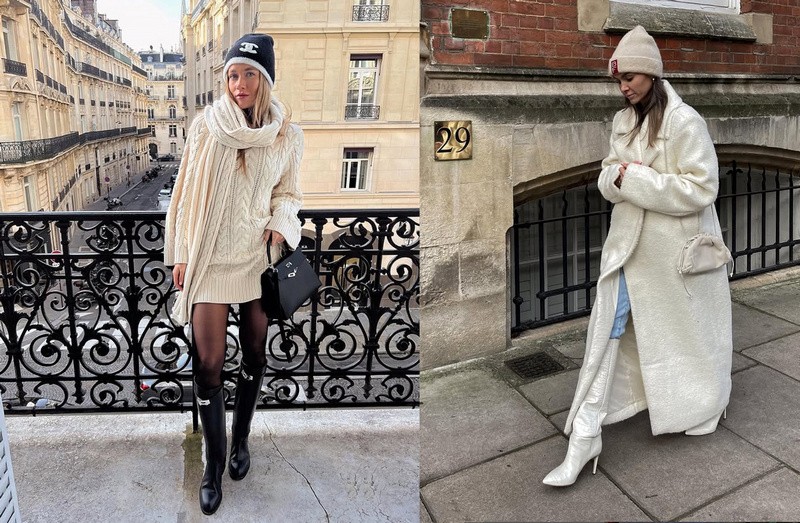 Čiapka ako módny detail.