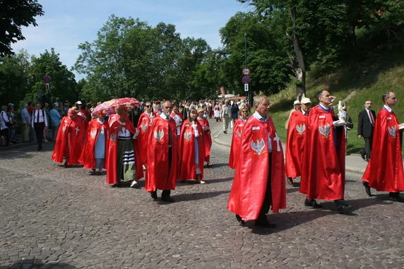 Procesja Bożego Ciała w Krakowie