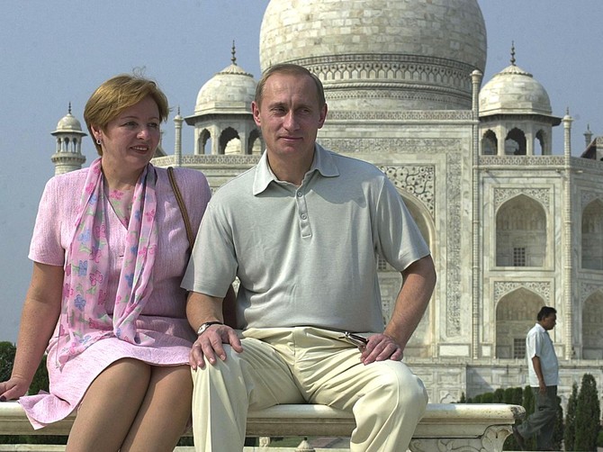 Ljudmila i Vladimir Putin