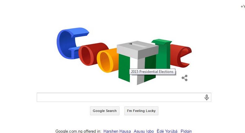 Google Doodle For Nigeria's Election