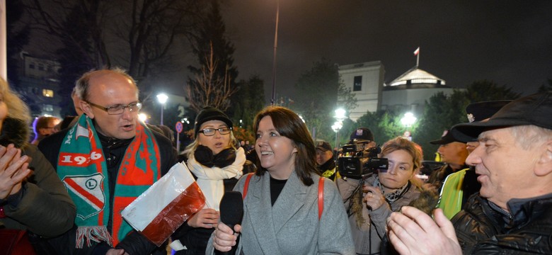 Zandberg, Lichocka, Cymański... Kto jeszcze pojawił się na manifestacjach? ZDJĘCIA