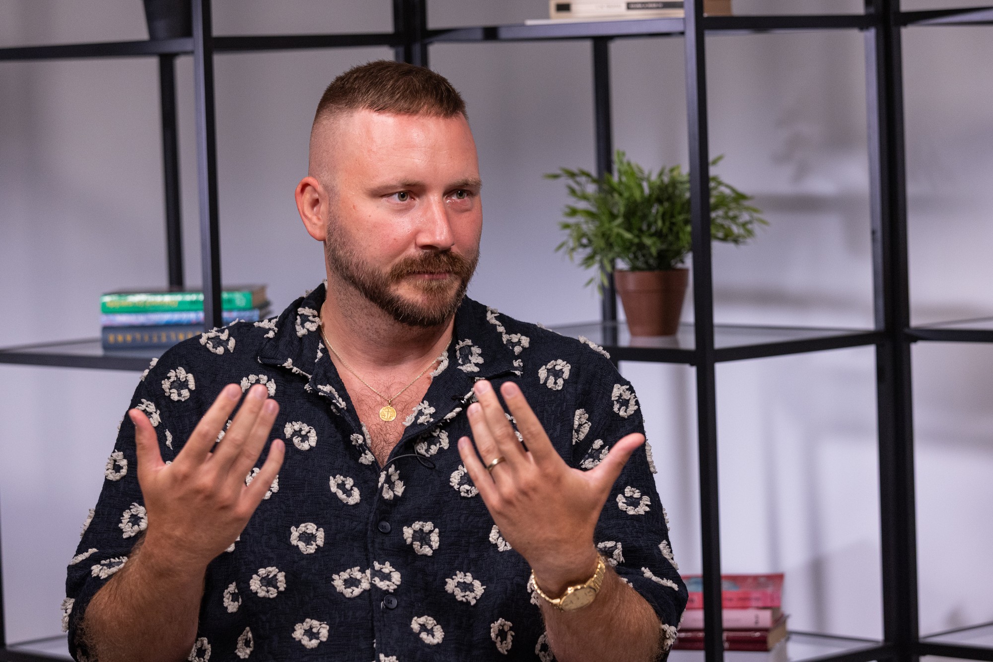 Hudobný skladateľ a klavirista Martin Kráľ.