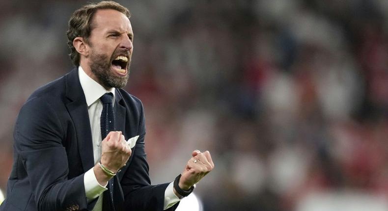 Gareth Southgate led England to their first major tournament final in 55 years Creator: Frank Augstein