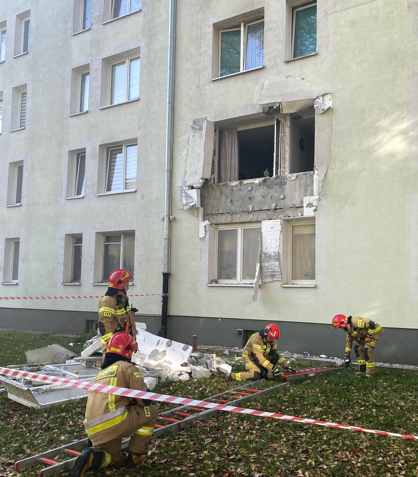 To był huk, jakby bomba wybuchła. Mieszkańcy żałują sąsiada, ale mówią: nie powinien tego robić. Niech to będzie ostrzeżenie dla innych!