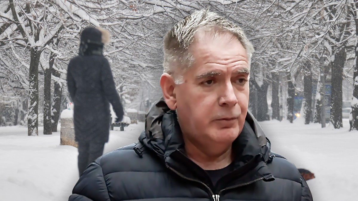 Meteorolog Ivan Ristić najavljuje ledene dane