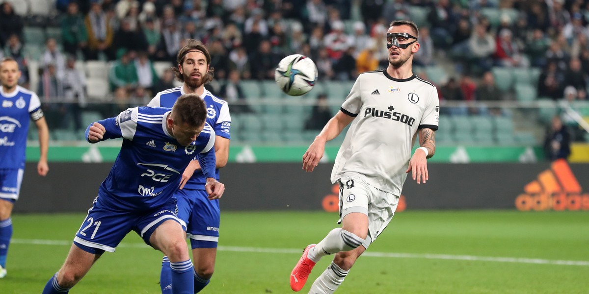 Pilka nozna. PKO Ekstraklasa. Legia Warszawa - Stal Mielec. 07.11.2021