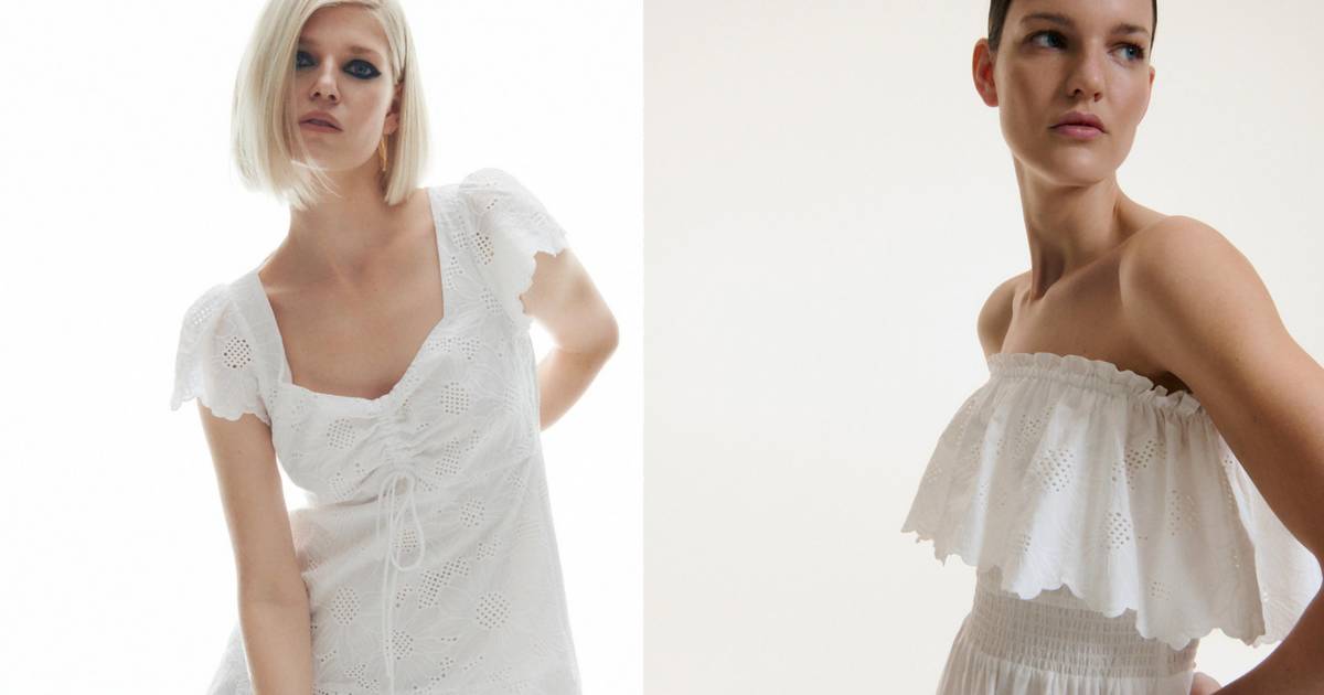 Białe sukienki Reserved lato 2021 | Ofeminin