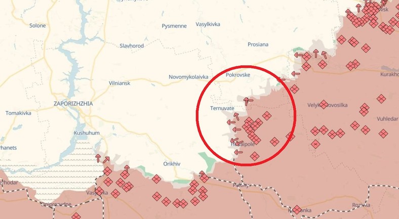 Front na południu Ukrainy