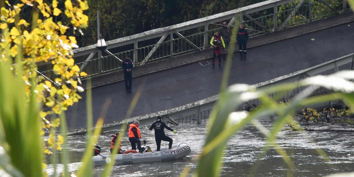 Zawalił się most we Francji. Nie żyje 15-latka, wiele osób zaginionych