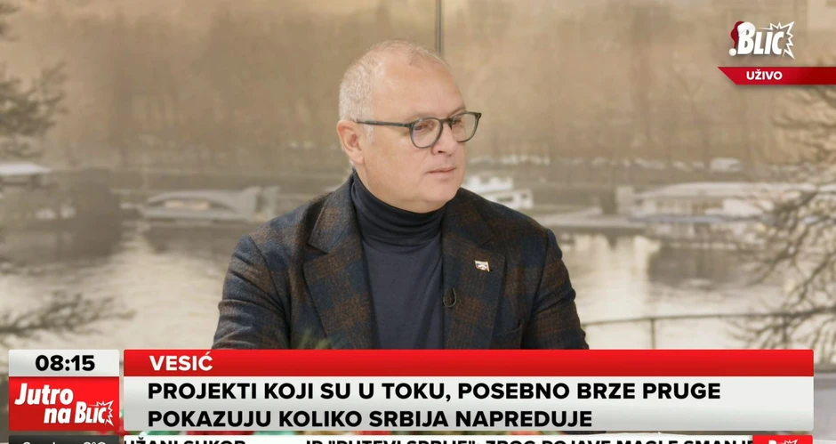 Goran Vesić u Jutro na Blic