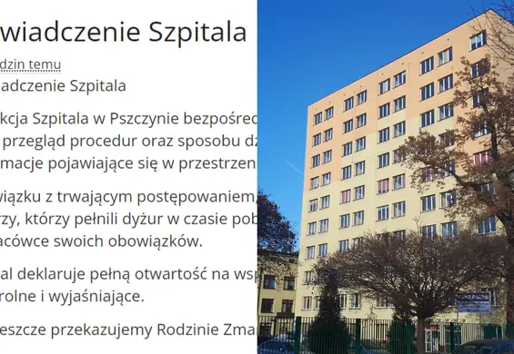 Tragiczna śmierć 30-letniej Izabeli. Jest decyzja szpitala