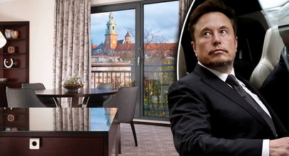Tu spał Elon Musk, gdy był w Krakowie. Cena za nocleg zwala z nóg