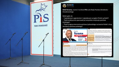 Skandal z udziałem kandydata PiS. Publikował antysemickie wpisy. "Żydzi wrogiem Polski"