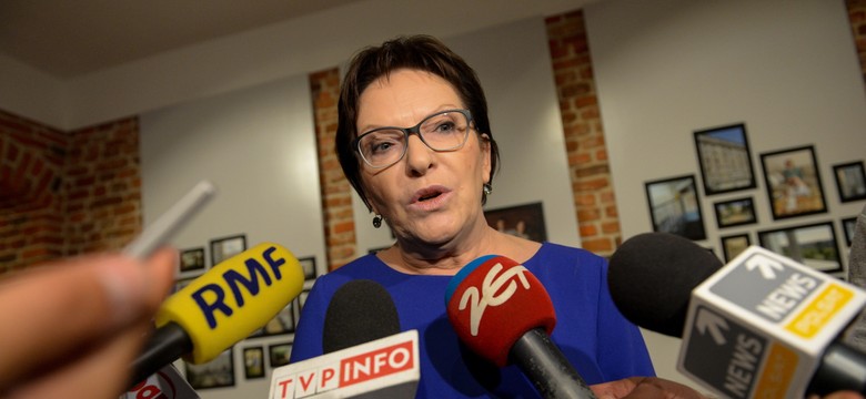Ewa Kopacz: Przyjmiemy uchodźców, a nie emigrantów ekonomicznych