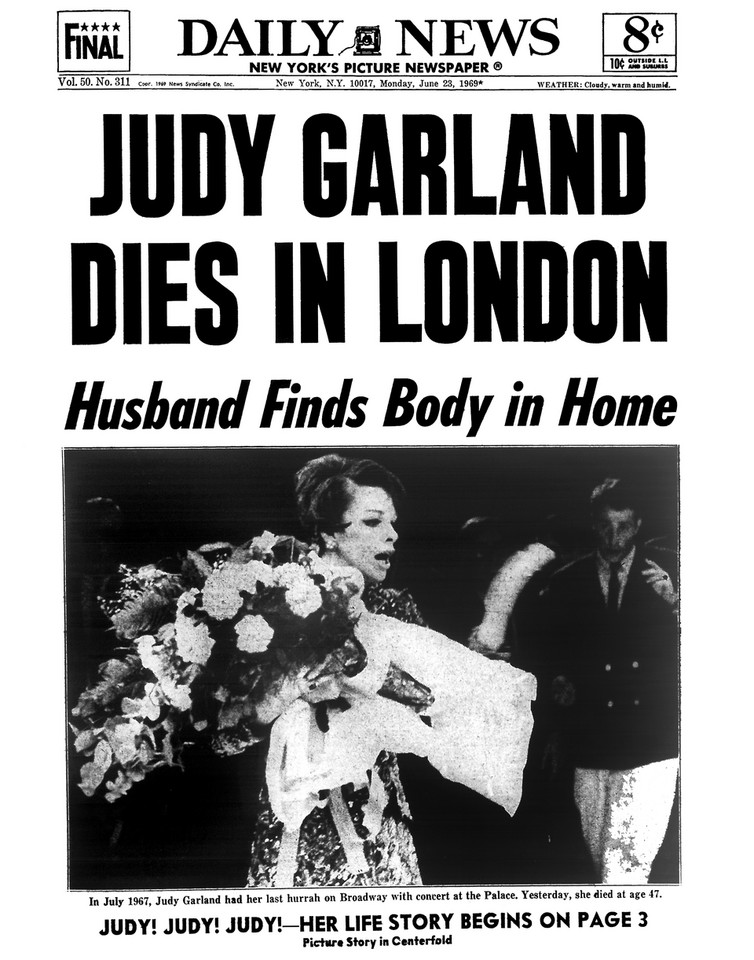 Śmierć Judy Garland