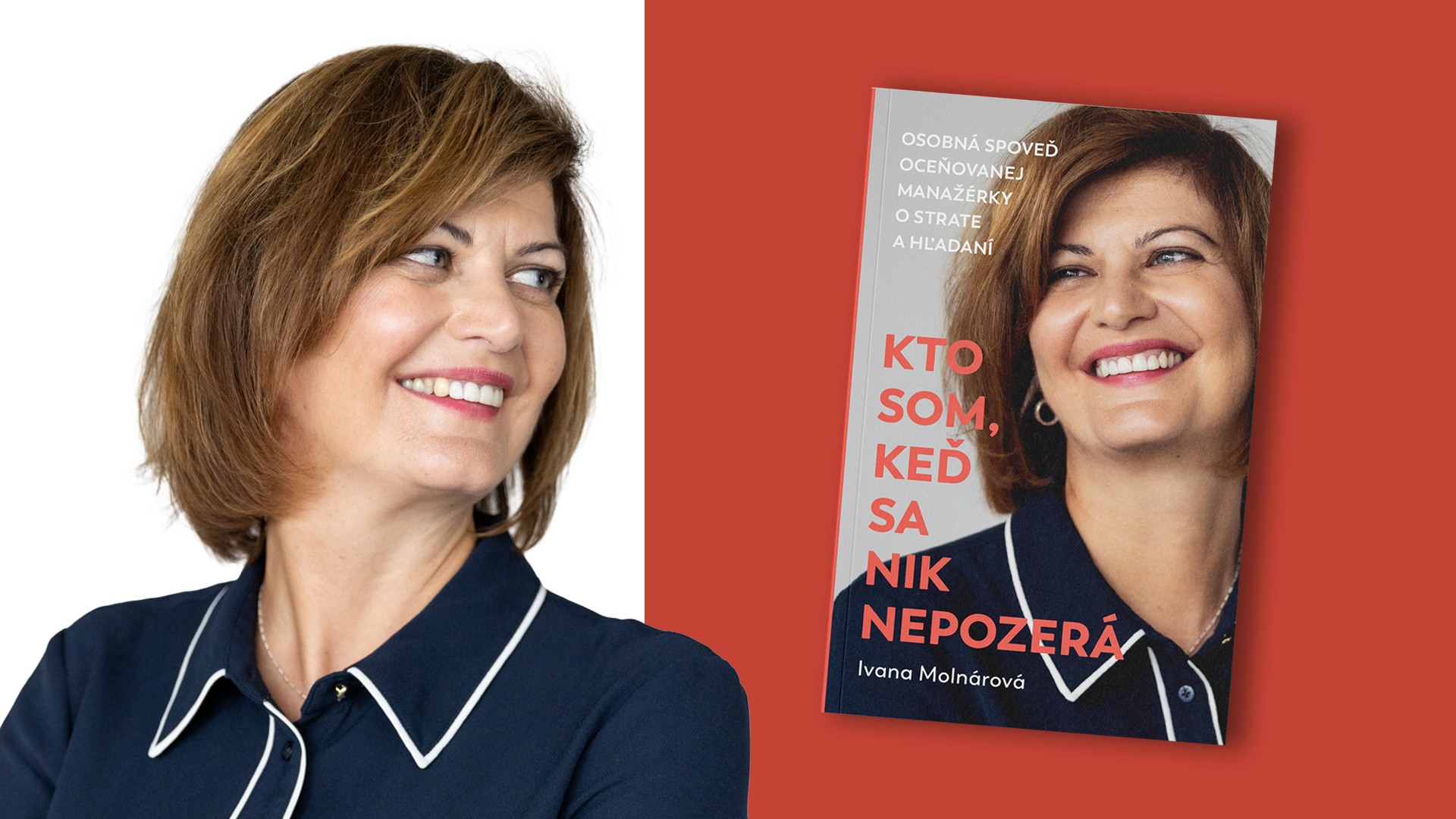 Ivana Molnárová a jej knižný debut Kto som, keď sa nik nepozerá