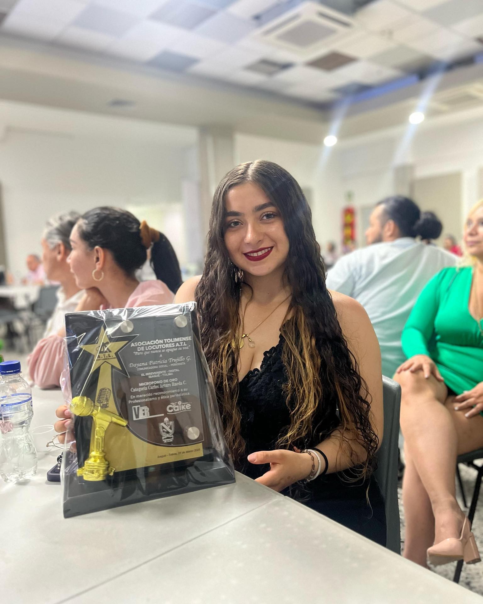 Kolumbijská televízna moderátorka Dayanna Trujillo. 