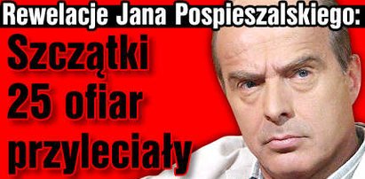 Pospieszalski: szczątki 25 ofiar przyleciały po pogrzebach!