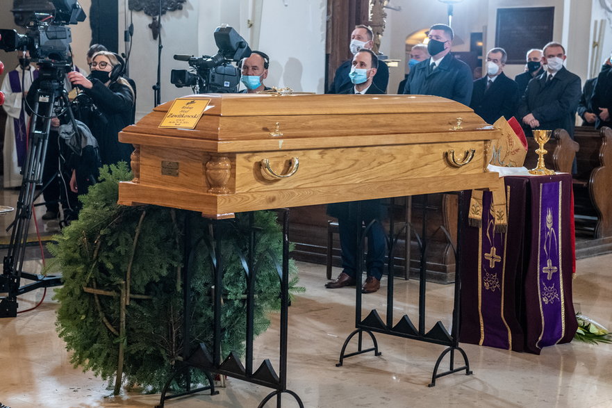 Pogrzeb biskupa Zawitkowskiego