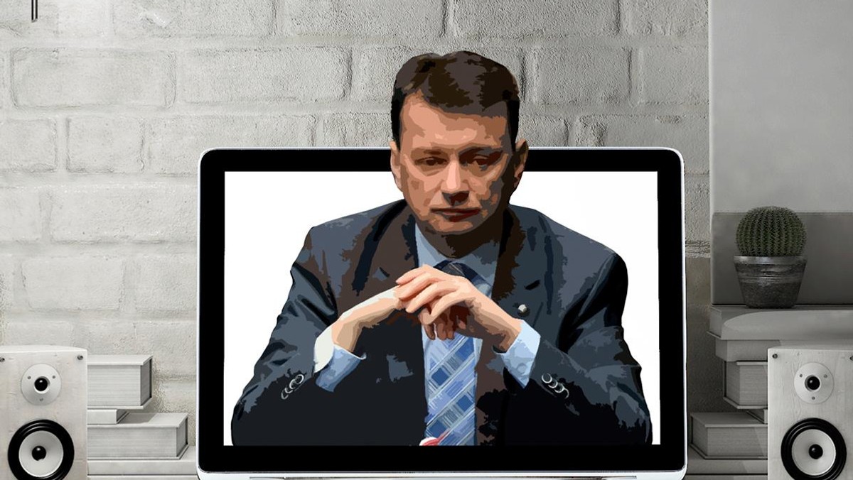 Mariusz Błaszczak PiS komputer internet 