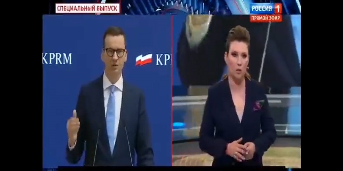 Kremlowska propagandystka straszy Polskę "utratą niepodległości".