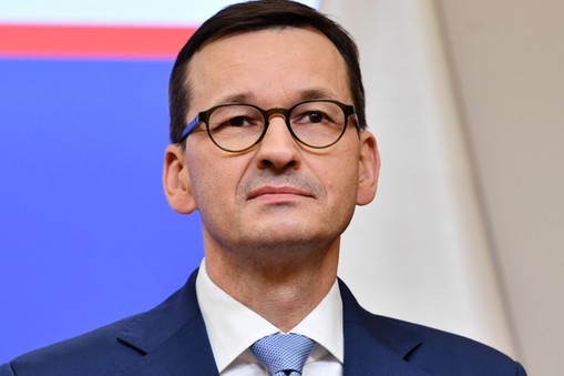 Premier RP Mateusz Morawiecki .