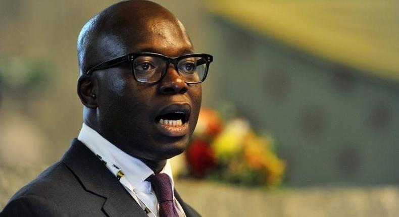 Oando Oil's Managing Director Wale Tinubu attends an Oil and Gas conference in Nigeria's capital Abuja February 21, 2012.  REUTERS/Afolabi Sotunde