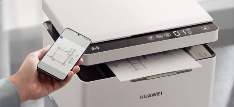 PixLab X1 to nowa drukarka laserowa Huawei. Pracuje pod kontrolą HarmonyOS