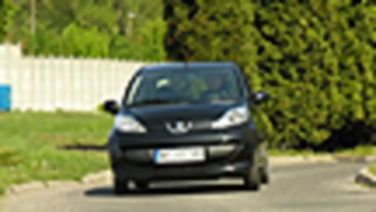 Peugeot 107 - Najmniejsze "lwiątko"