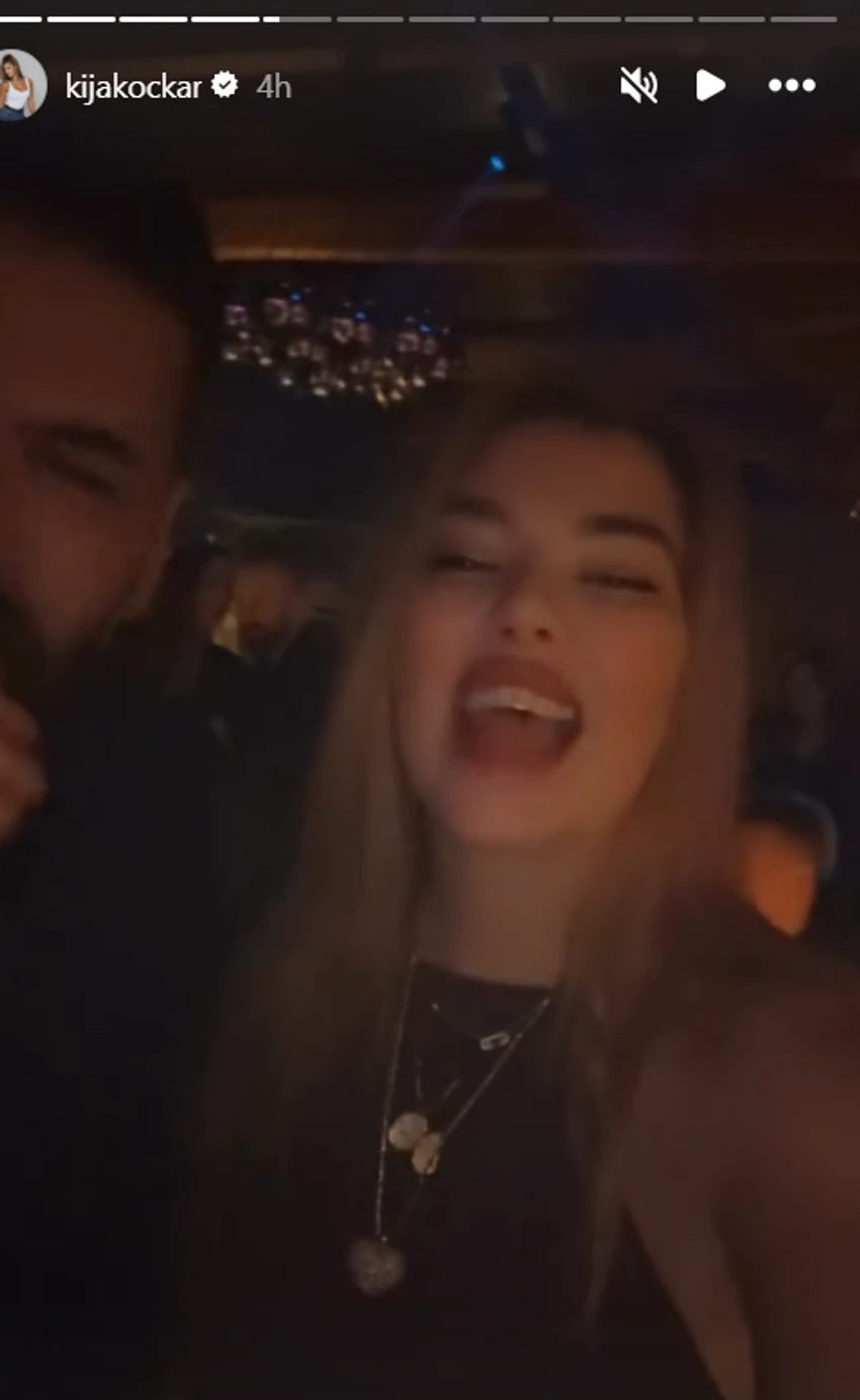 Kija Kockar se provodila za Novu godinu bez partnera, pa pokazala šta ju je sačekalo kad se vratila u stan