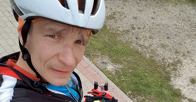 Marcin Krasoń-Krasus, ultramaratończyk, triathlonista, autor bloga biecdalej.pl