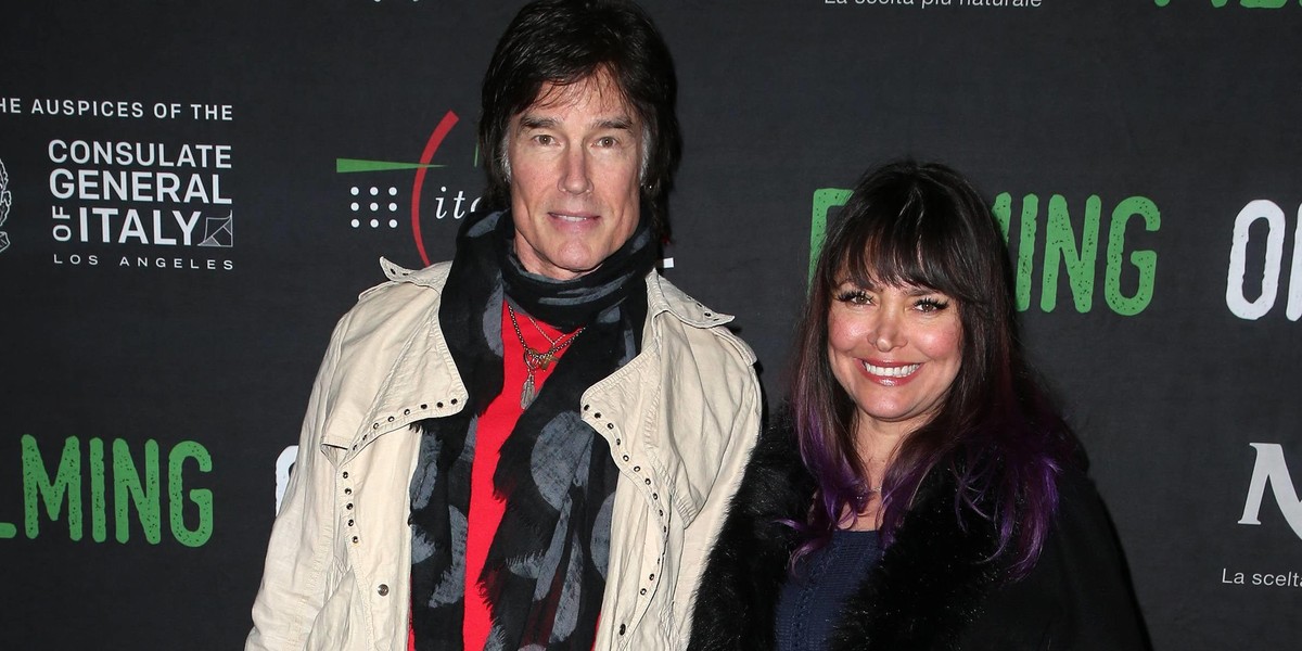 Ronn Moss z żoną