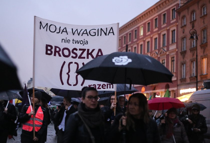 Kobiety wyszły na ulice. Protesty w całej Polsce