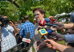 Premier Kopacz o współpracy z prezydentem Dudą. 'Nie ma powodu, by robić coś na kolanie'