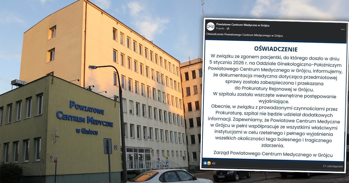 Urodziła zdrowe dziecko. Kilkanaście godzin później zmarła. Grójecki szpital zabrał głos